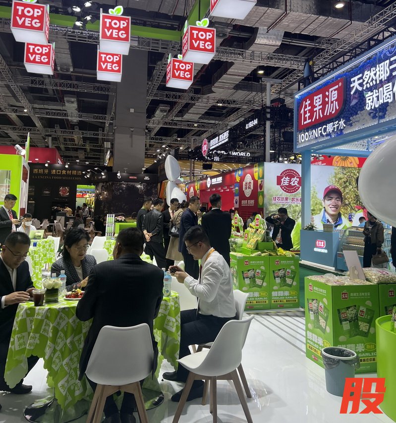（农食产品展区，摄影/陈君君）